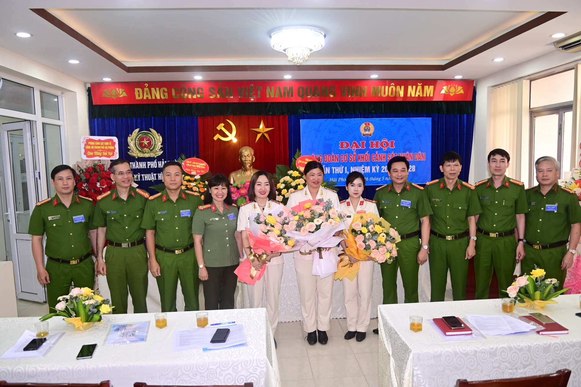 Công đoàn cơ sở các đơn vị Khối CSND – CATP: Đại hội lần thứ I, nhiệm kỳ 2023 – 2028